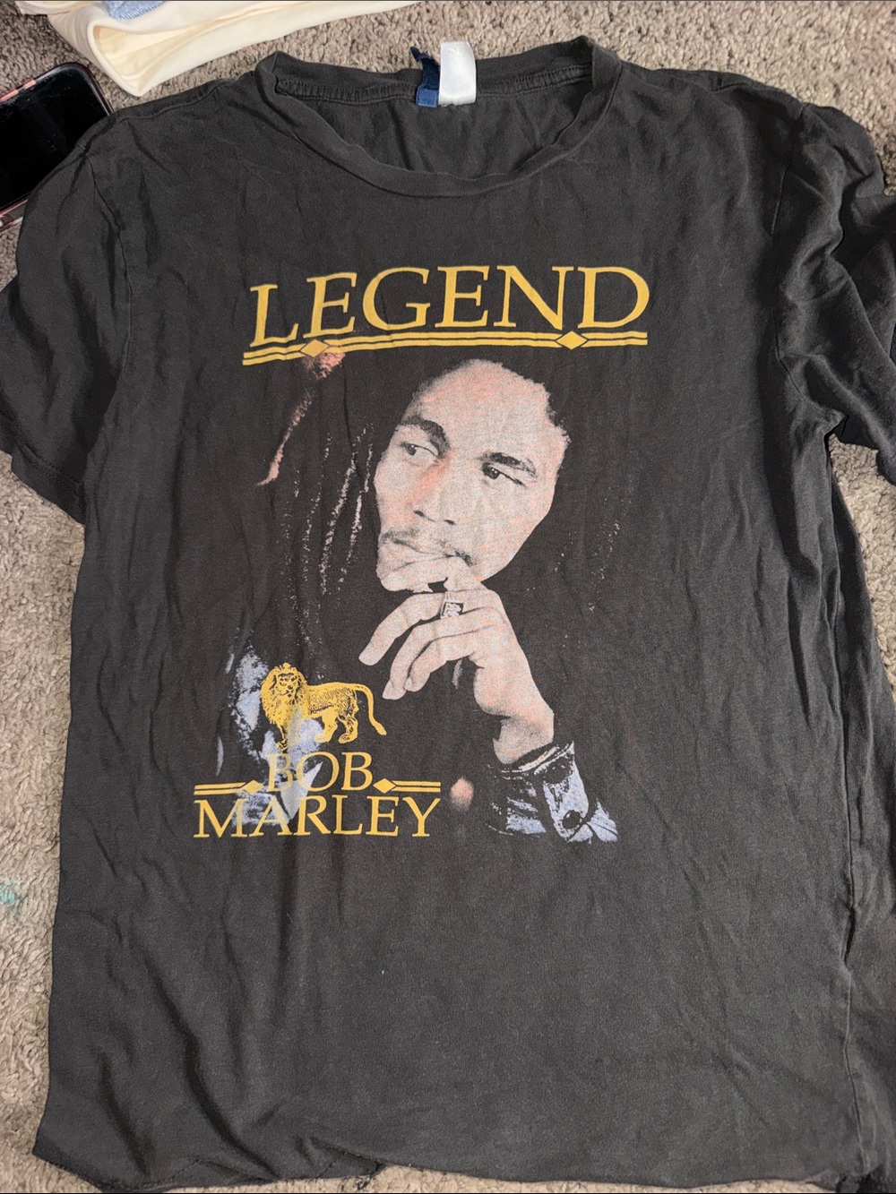 Divided Bob Marley 'Legend' Graphic Tee - Black